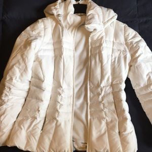 Calvin Klein white winter coat